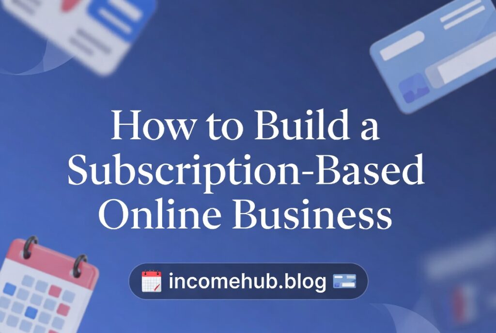 How To Build A Subscription Based Online Business