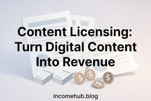 Learn how content licensing works and how creators can license articles, images, video, and data to generate recurring…